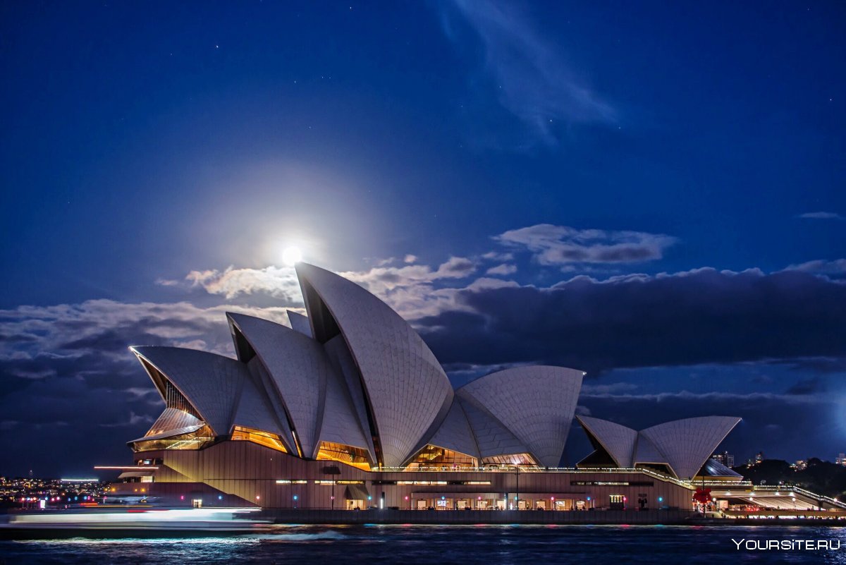 Оперный театр в Сиднее Австралия