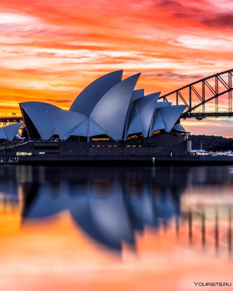 Сидней Австралия Сиднейская опера