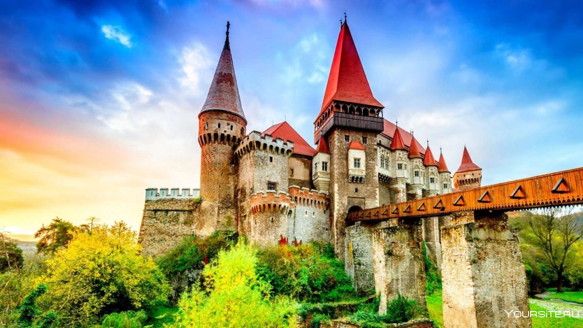 Замок Дракулы в Румынии