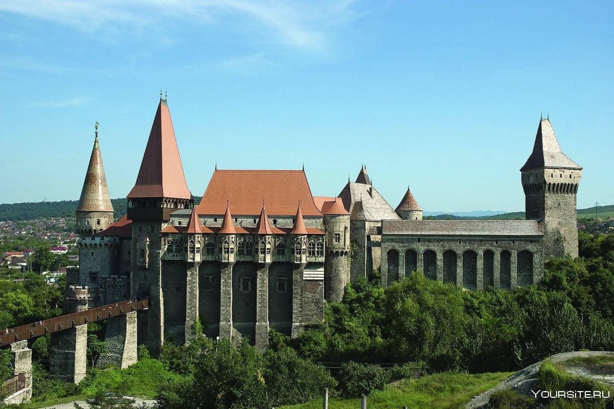 Замок Корвинов Хунедоара Румыния