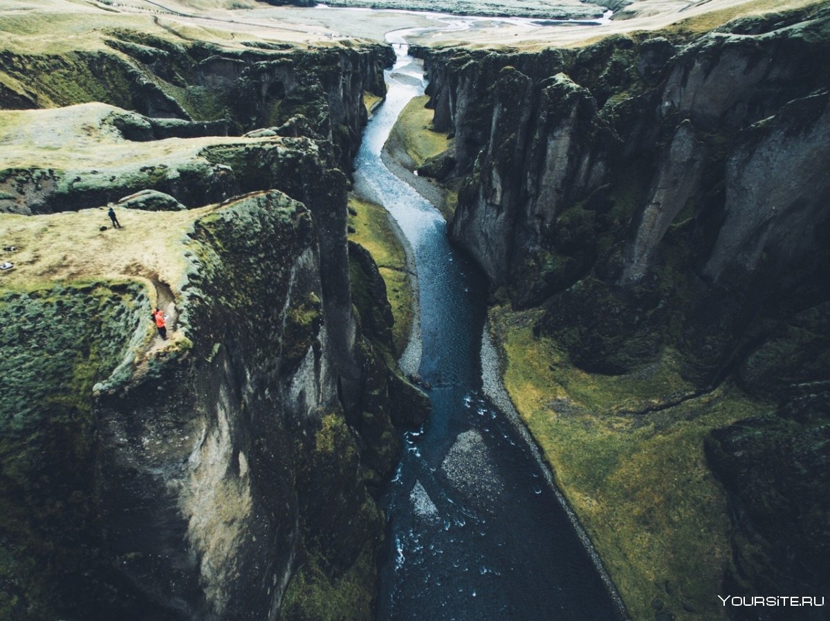 Fjaðrárgljúfur каньон, Исландия
