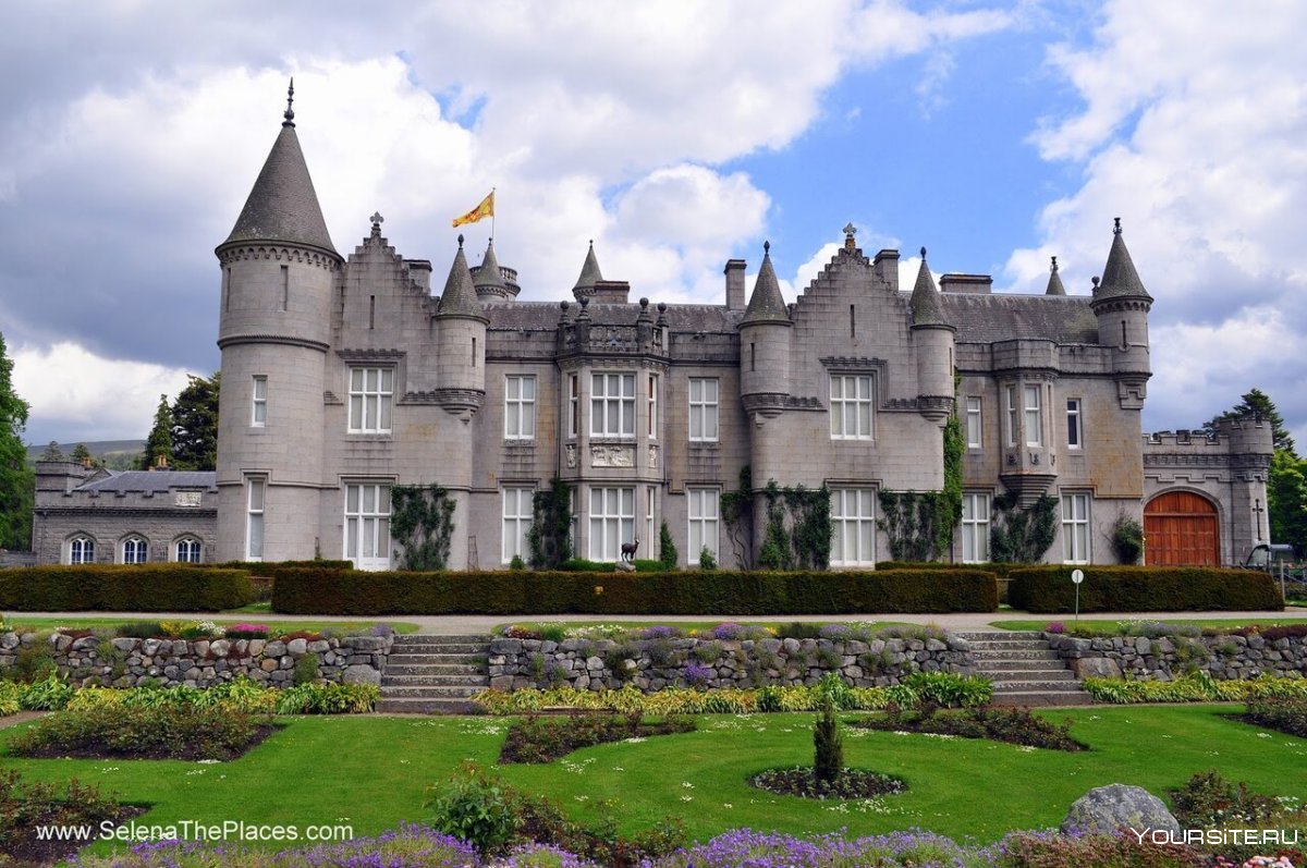 Замке Балморал в Шотландии план