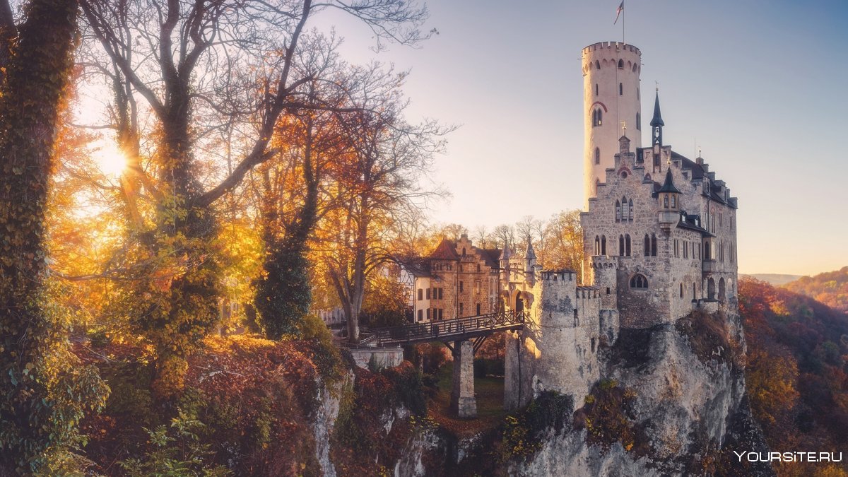 Замок Лихтенштейн Бавария