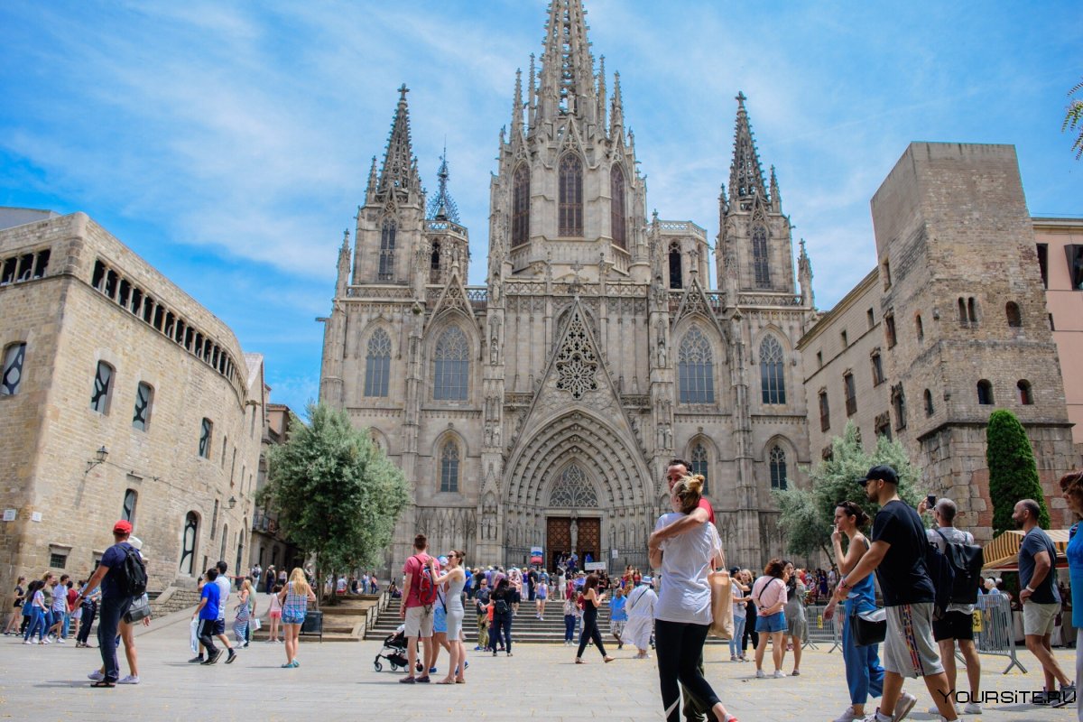 Испания Барселона кафедральный собор