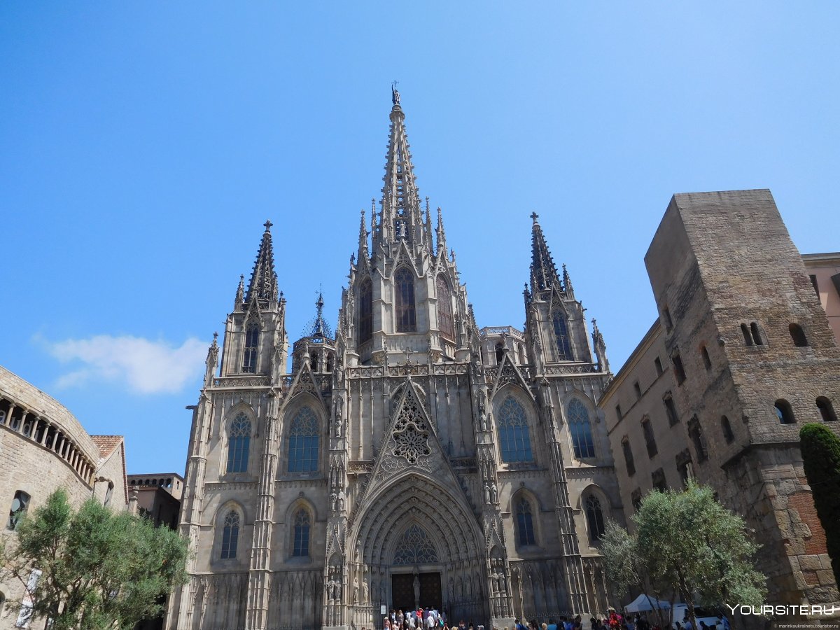 Испания Барселона кафедральный собор