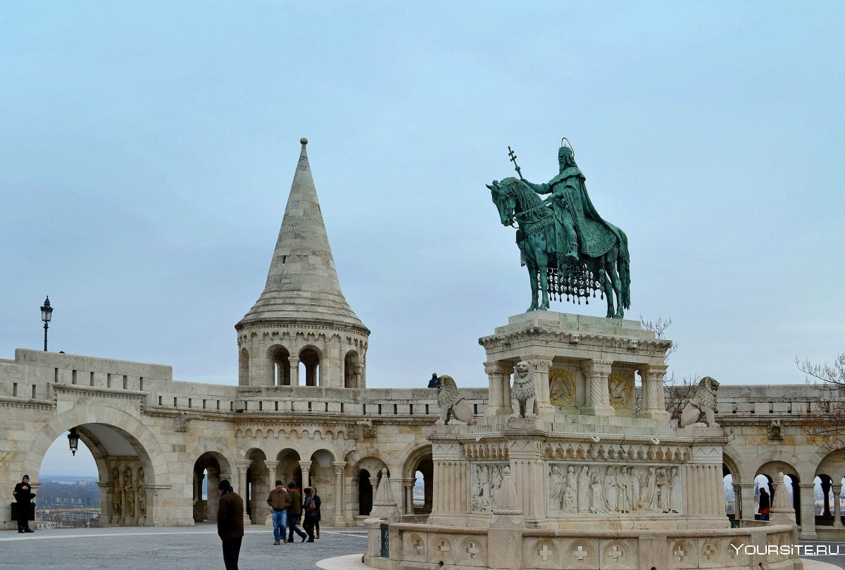 Венгрия Будапешт рыбацкий Бастион конь