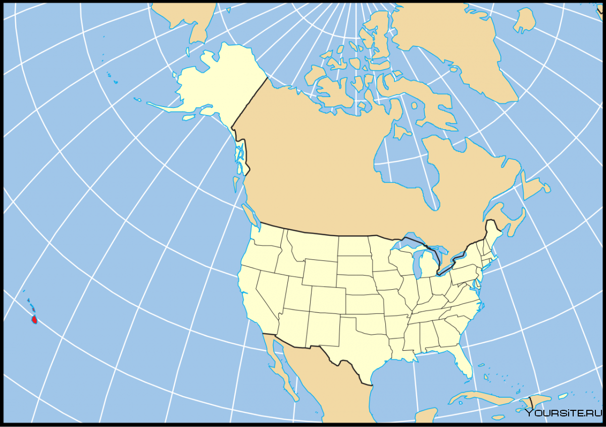 Самый западный город северной америки. Карта Америки. Карта США.