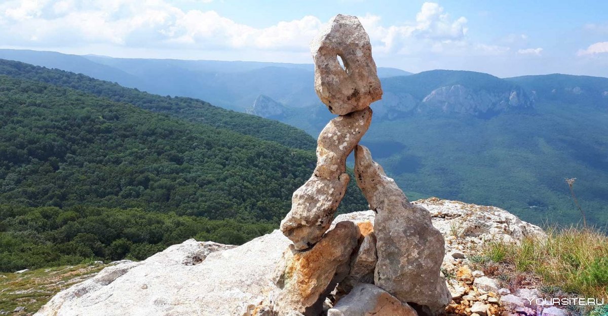 Гора Бойка камни Крым