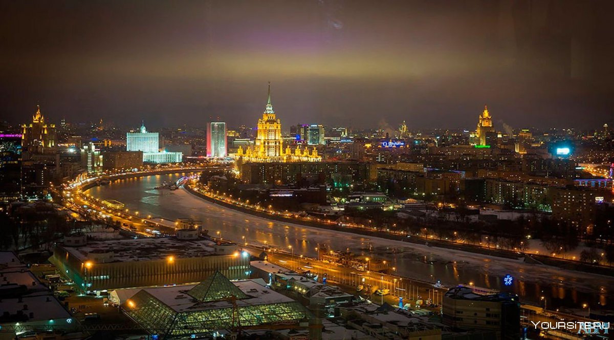 Огни ночной Москвы экскурсия Москва