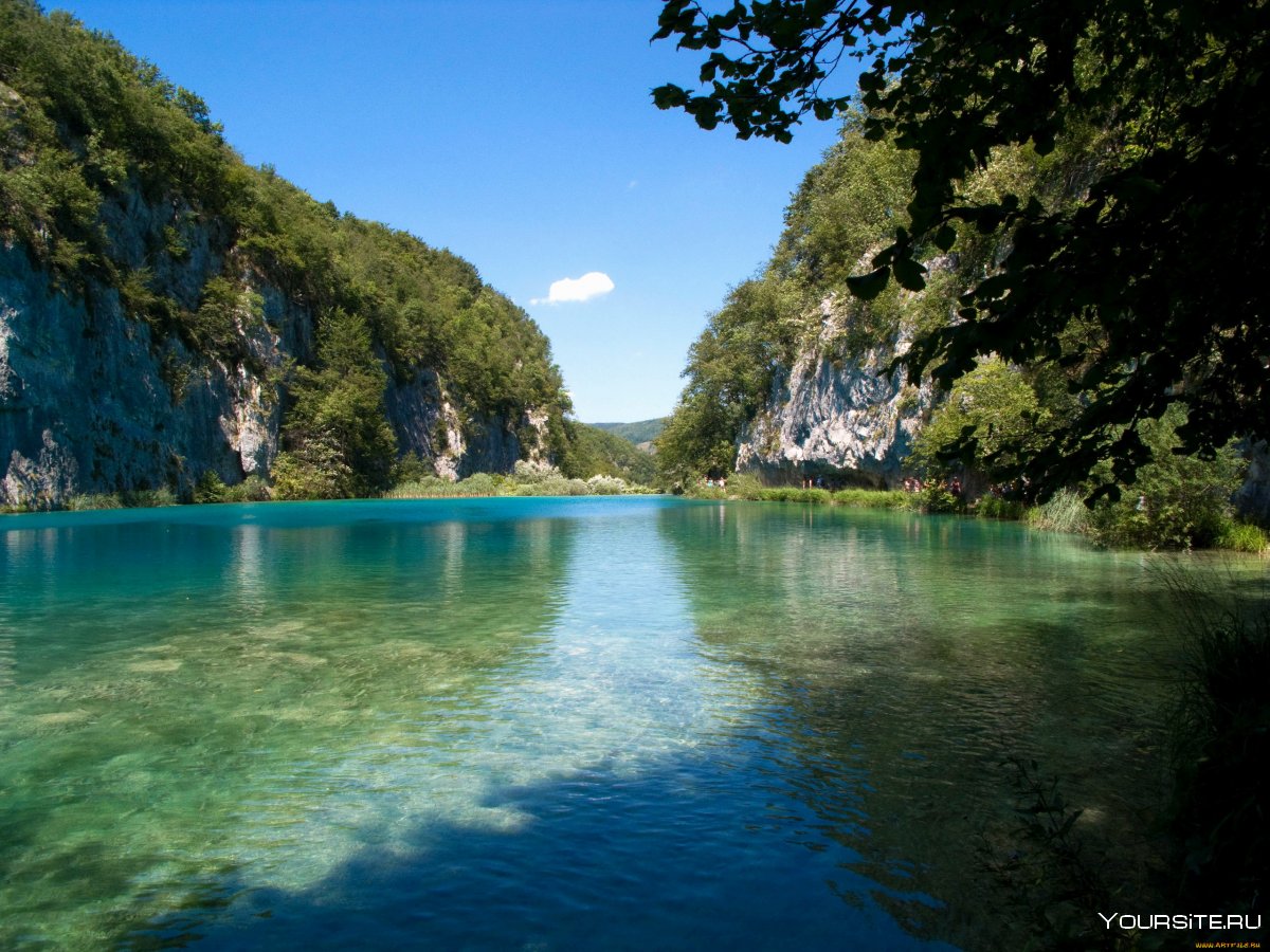 Хорватия национальный парк Плитвице