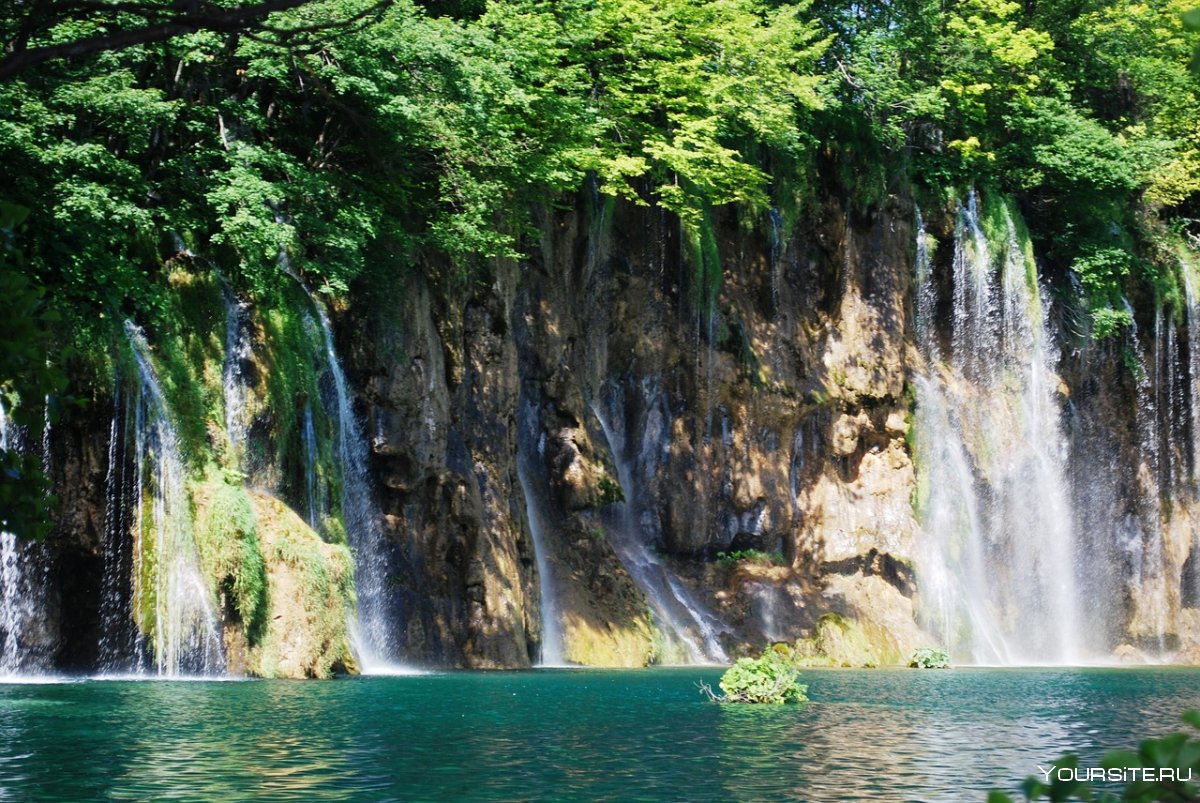Плитвицкий водопад, Хорватия