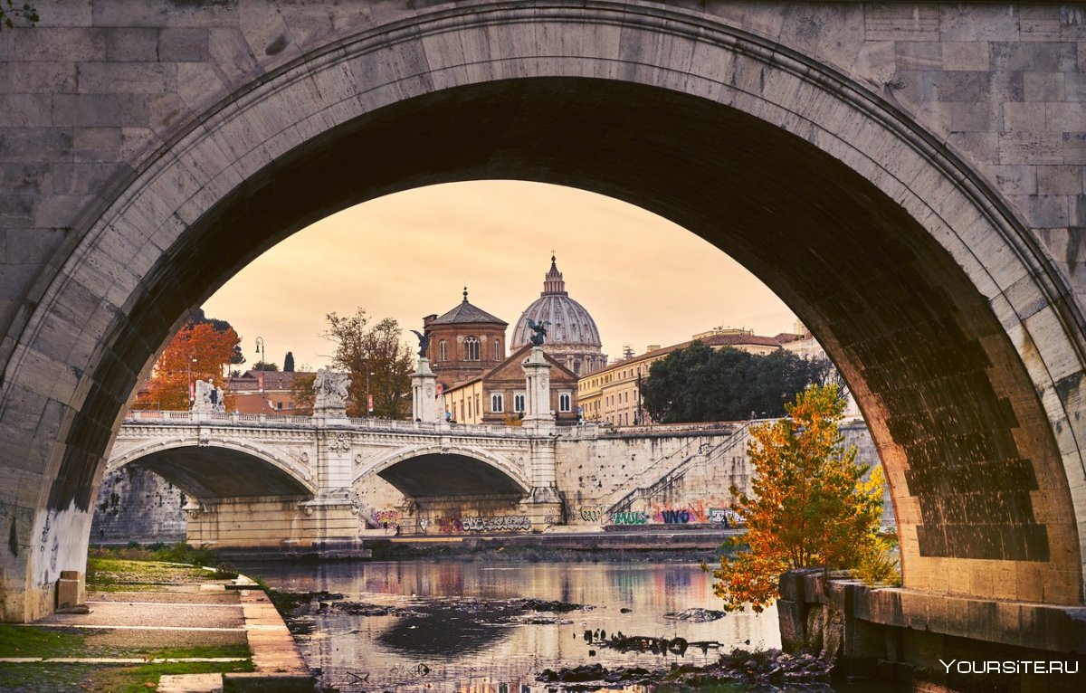 Итальянский мост Рим