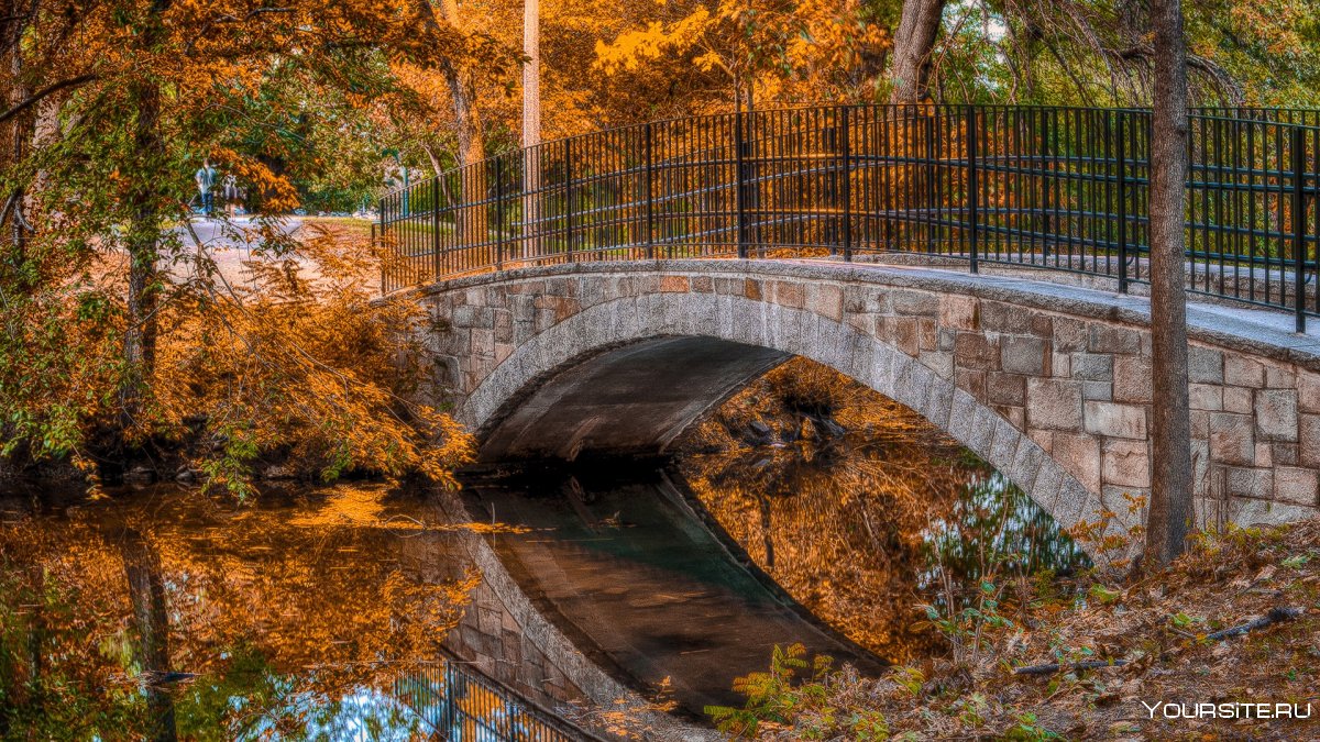 Каменный мост через ручей