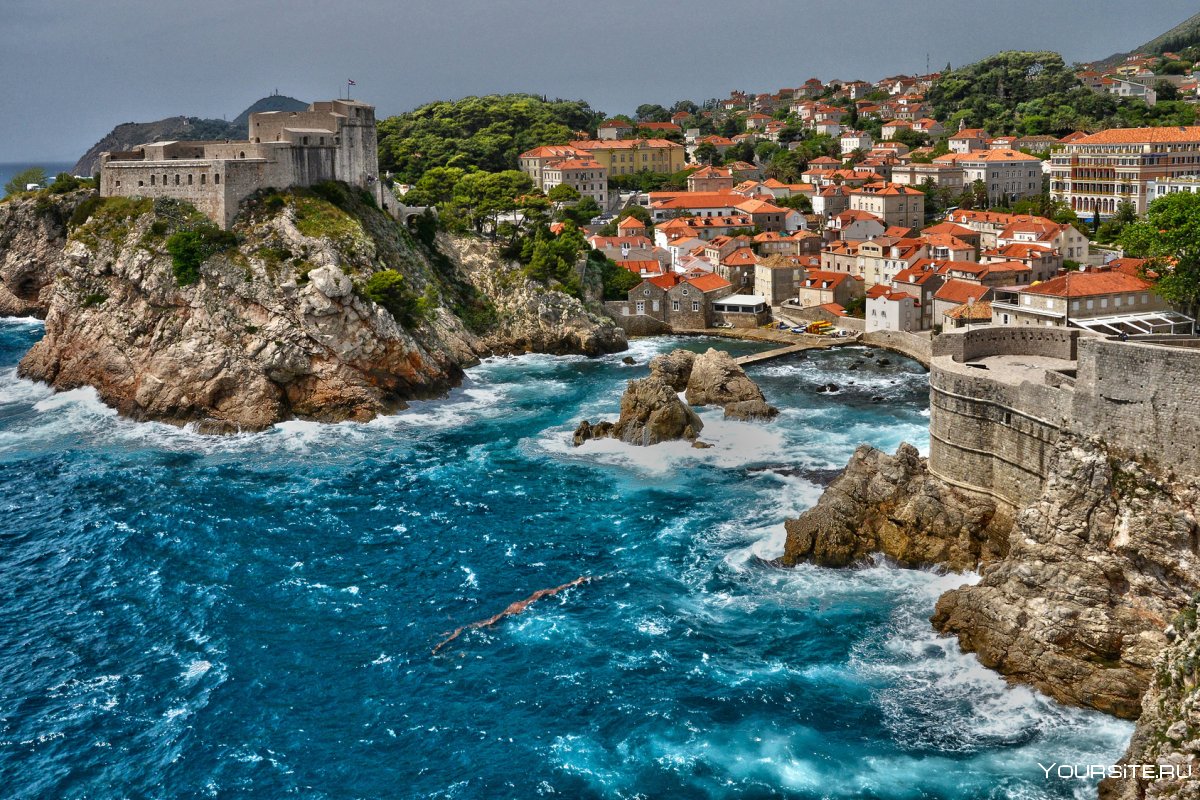 Дубровник Хорватия море