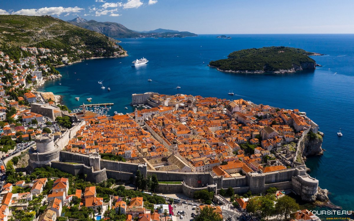 Старый порт, Дубровник, Хорватия