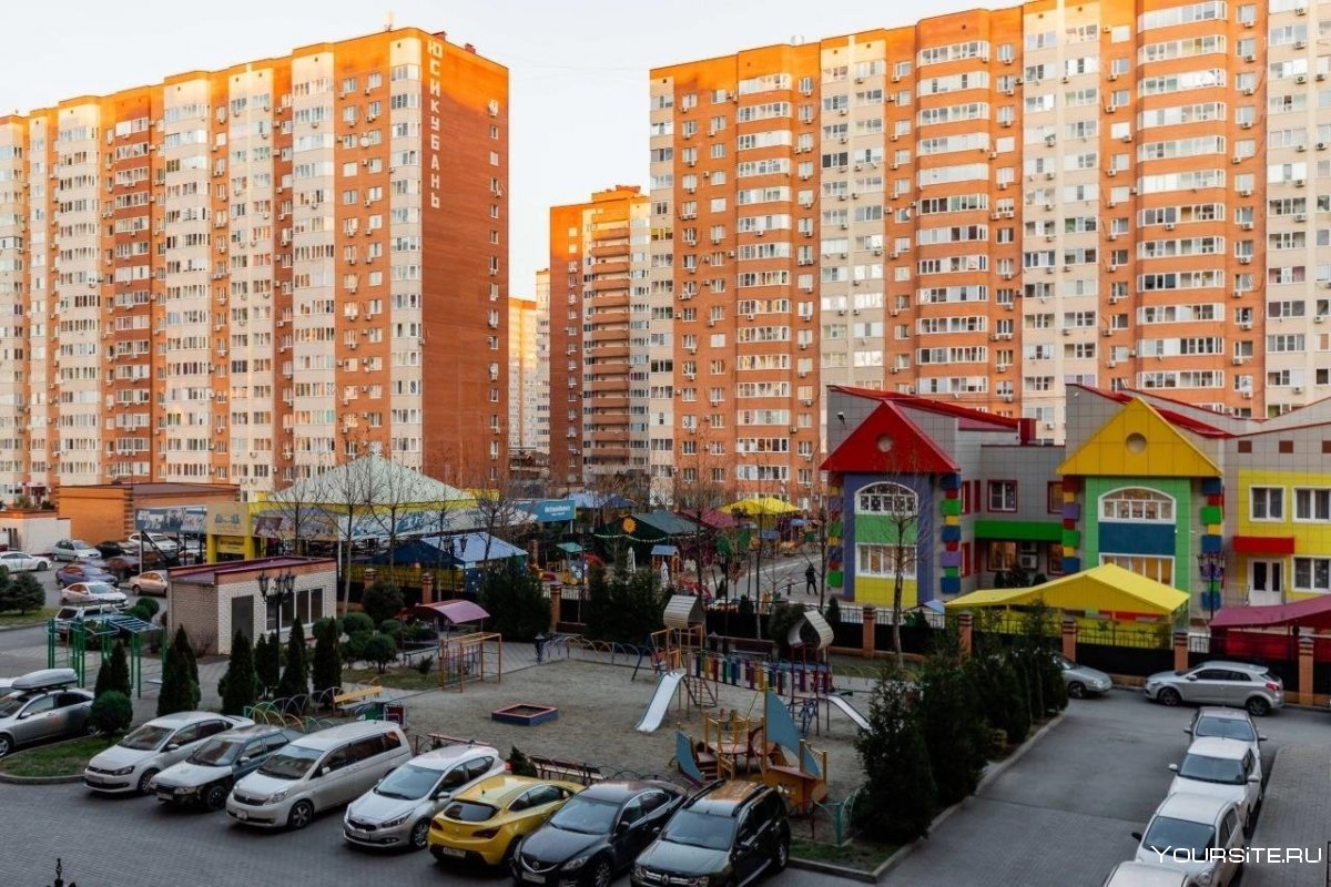 Платановый бульвар панорама Краснодар