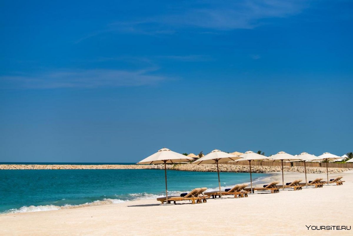 ОАЭ рас-Эль-Хайма Аль Джазира пляж