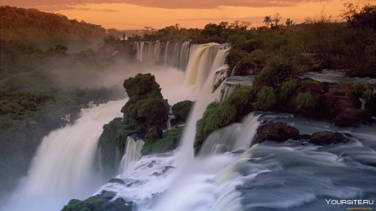Водопад Бурасау Бразилия