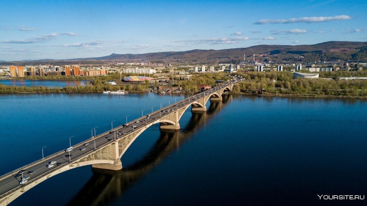 Мост Енисей Красноярск