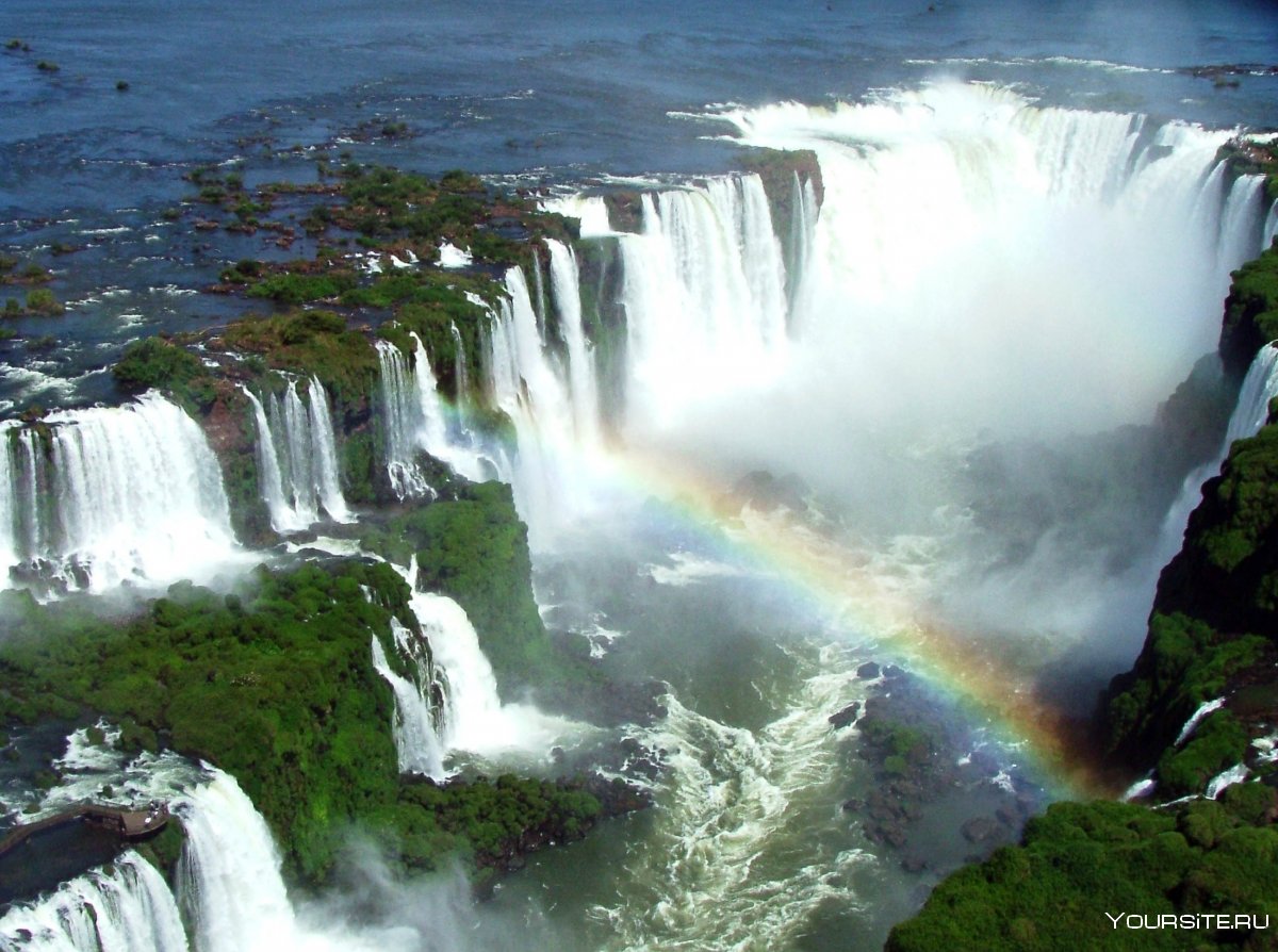 Водопад Гуайра, Бразилия-Парагвай