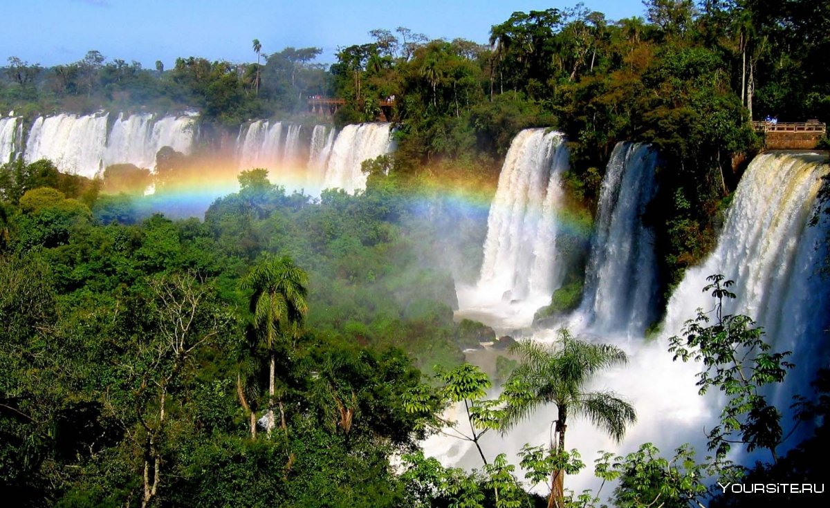 Водопад Игуасу Радуга