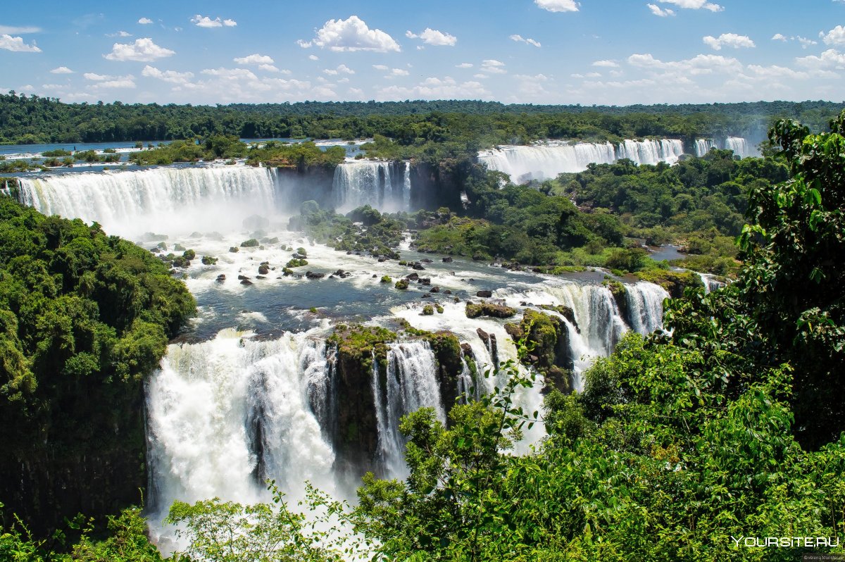 Водопад Игуасу, Аргентина, Бразилия и Парагвай