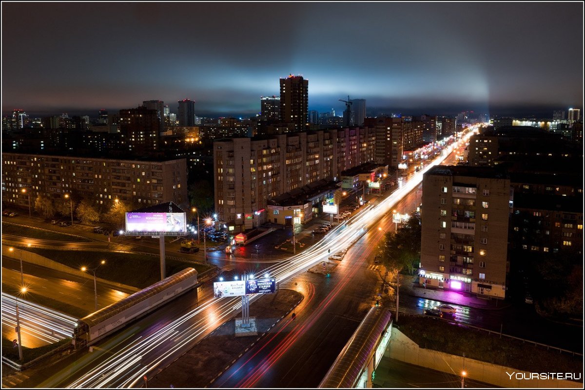 Вечерний Новосибирск
