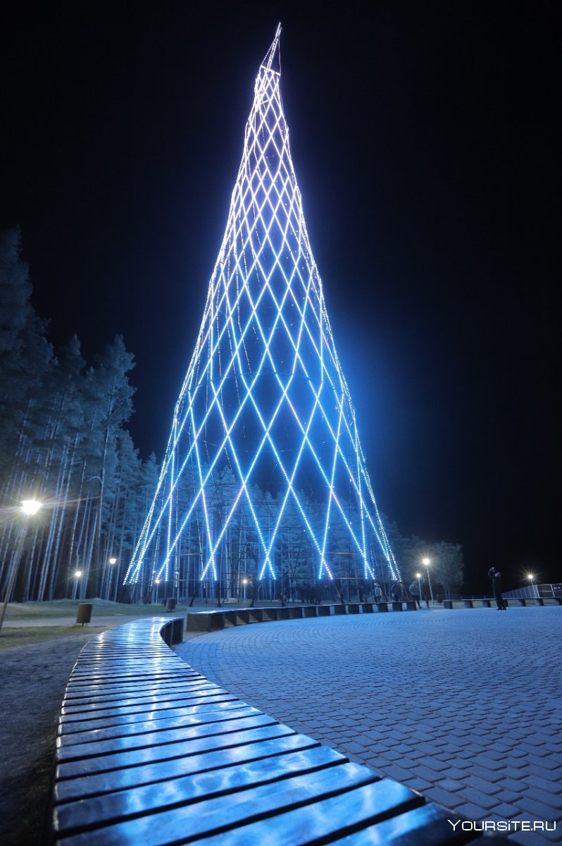 шуховская башня дзержинск с подсветкой