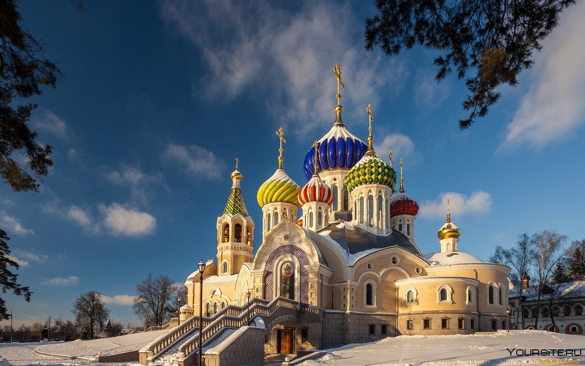 Церковь Святого Игоря Черниговского зима