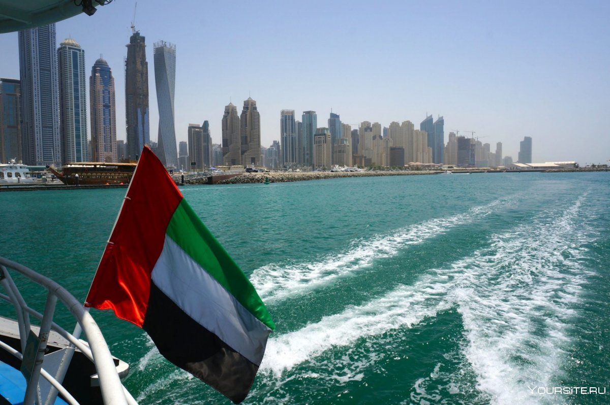 UAE ОАЭ Flag
