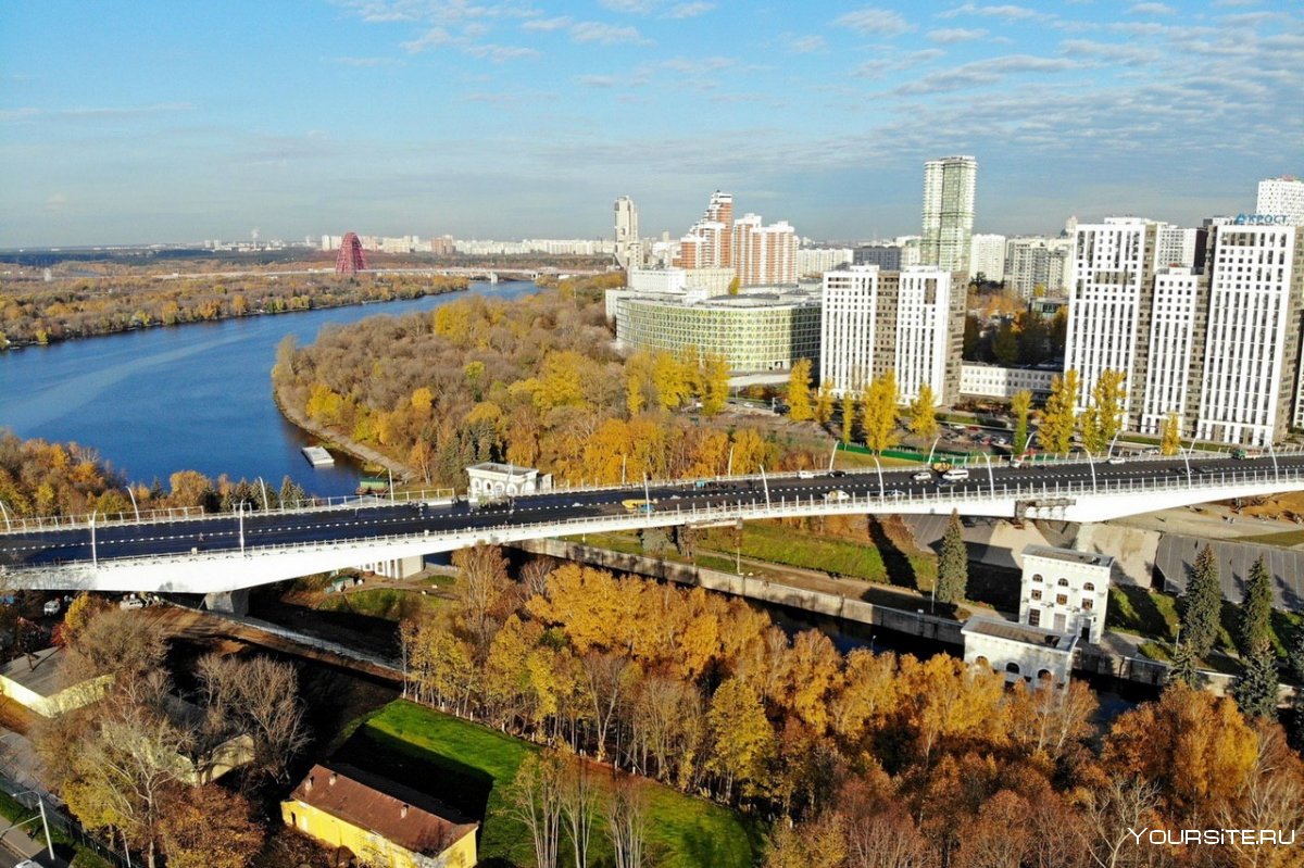 Балочный мост Карамышевская набережная