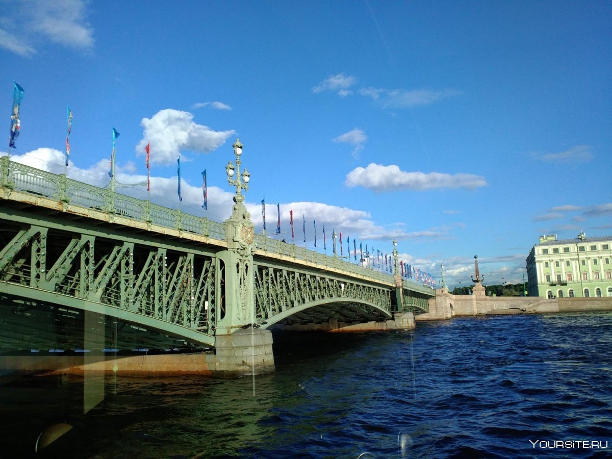 Троицкий мост Липецк