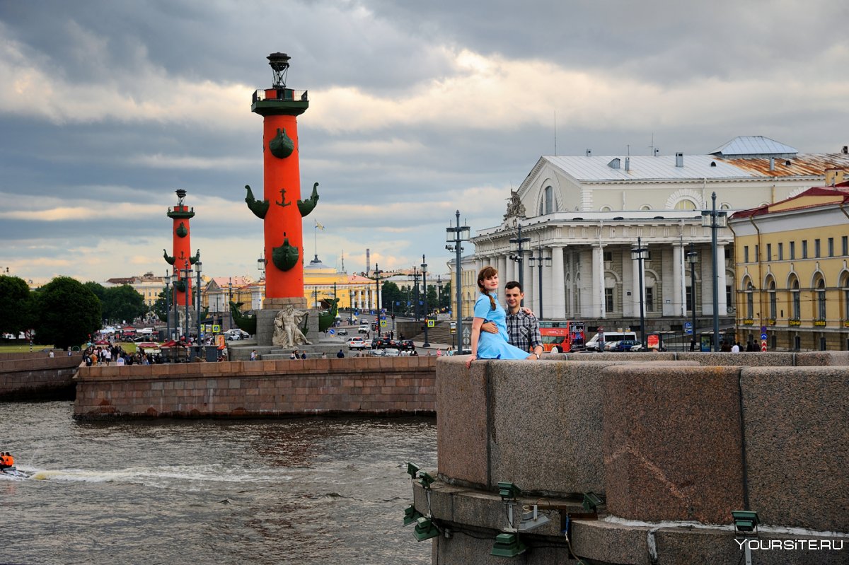 Стрелки Васильевского острова в Санкт-Петербурге
