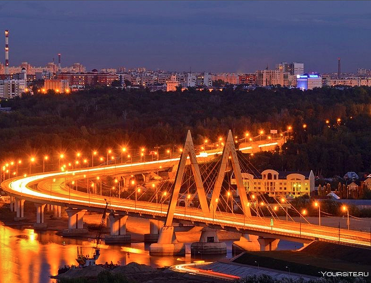 Мост Миллениум Казань Казани