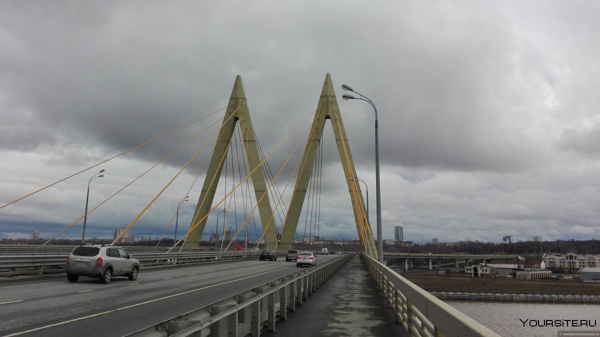 Мост Миллениум Казань рисунок