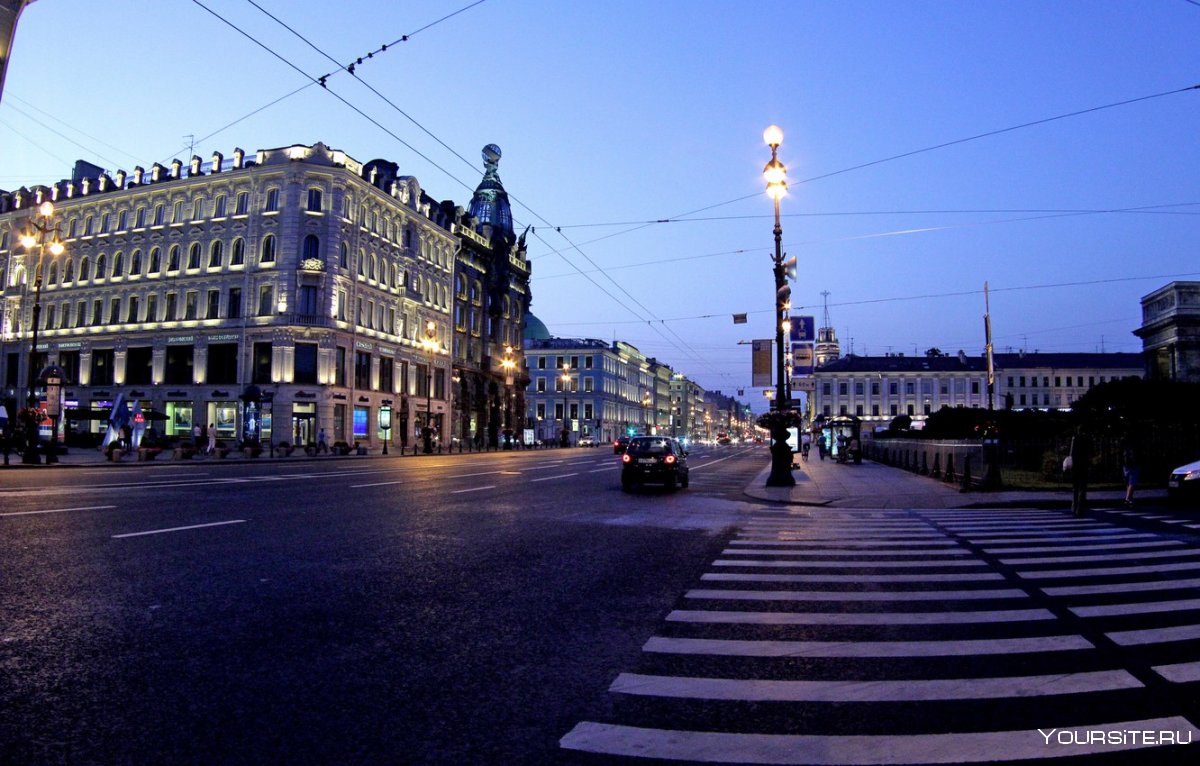 Улица Невский проспект Санкт-Петербург