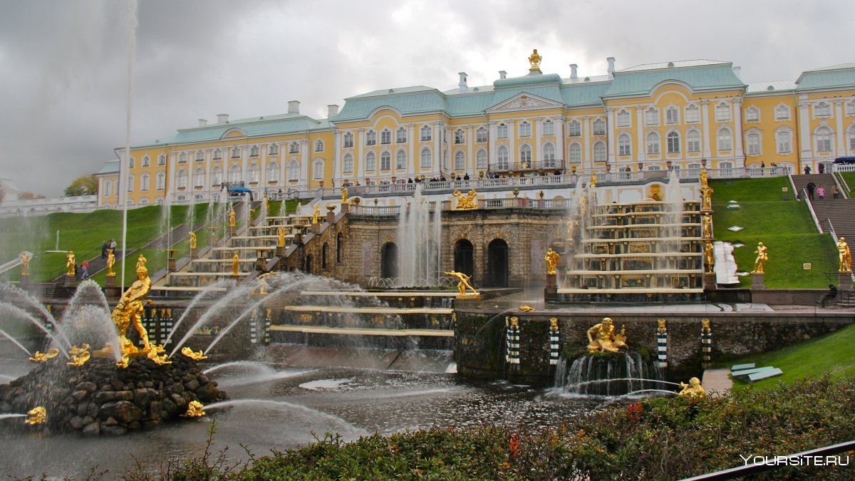 Петергоф большой Петергофский дворец