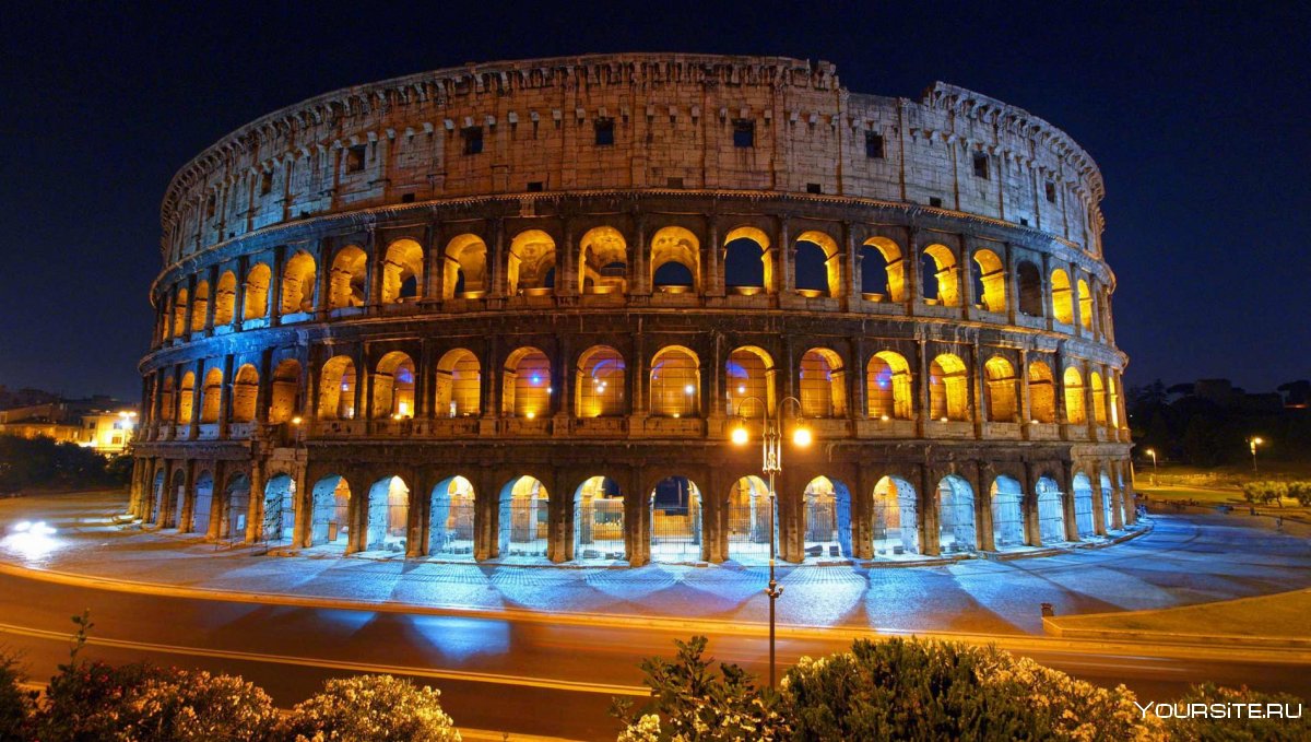Италия достопримечательности Колизей