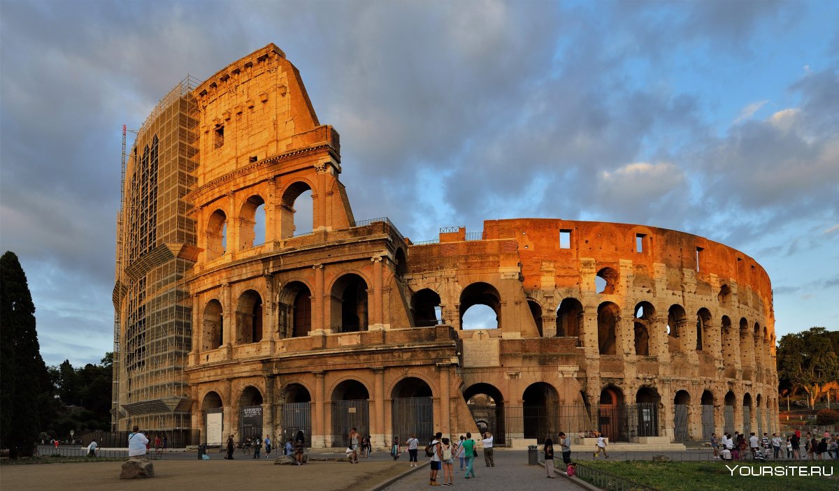 Рим город Колизей