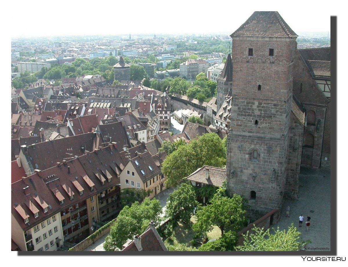 Город Nurnberg в Германии