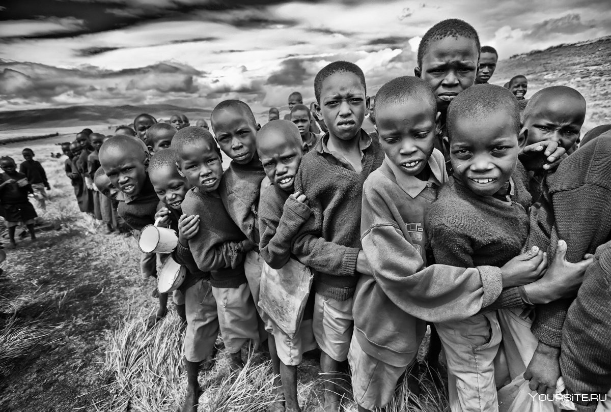 голодающие дети африки фото