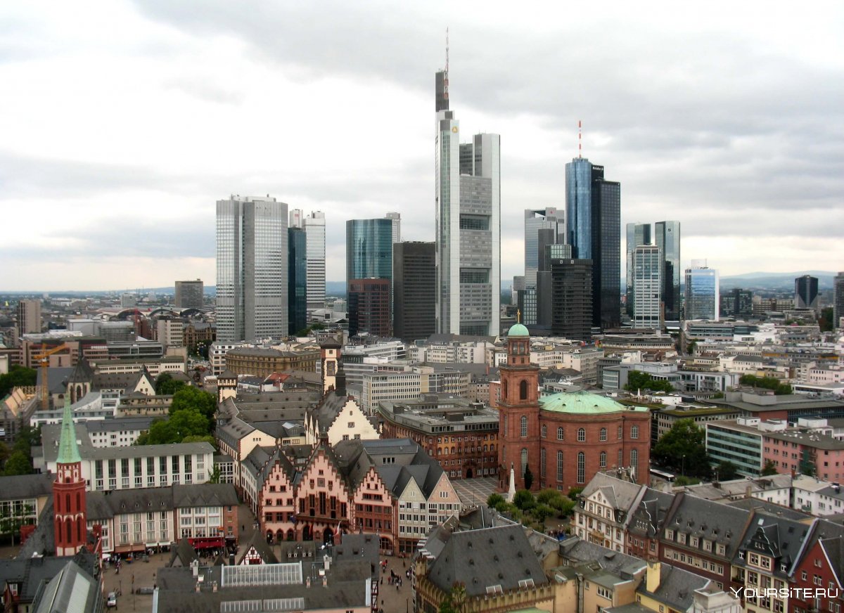 Франкфурт центр города
