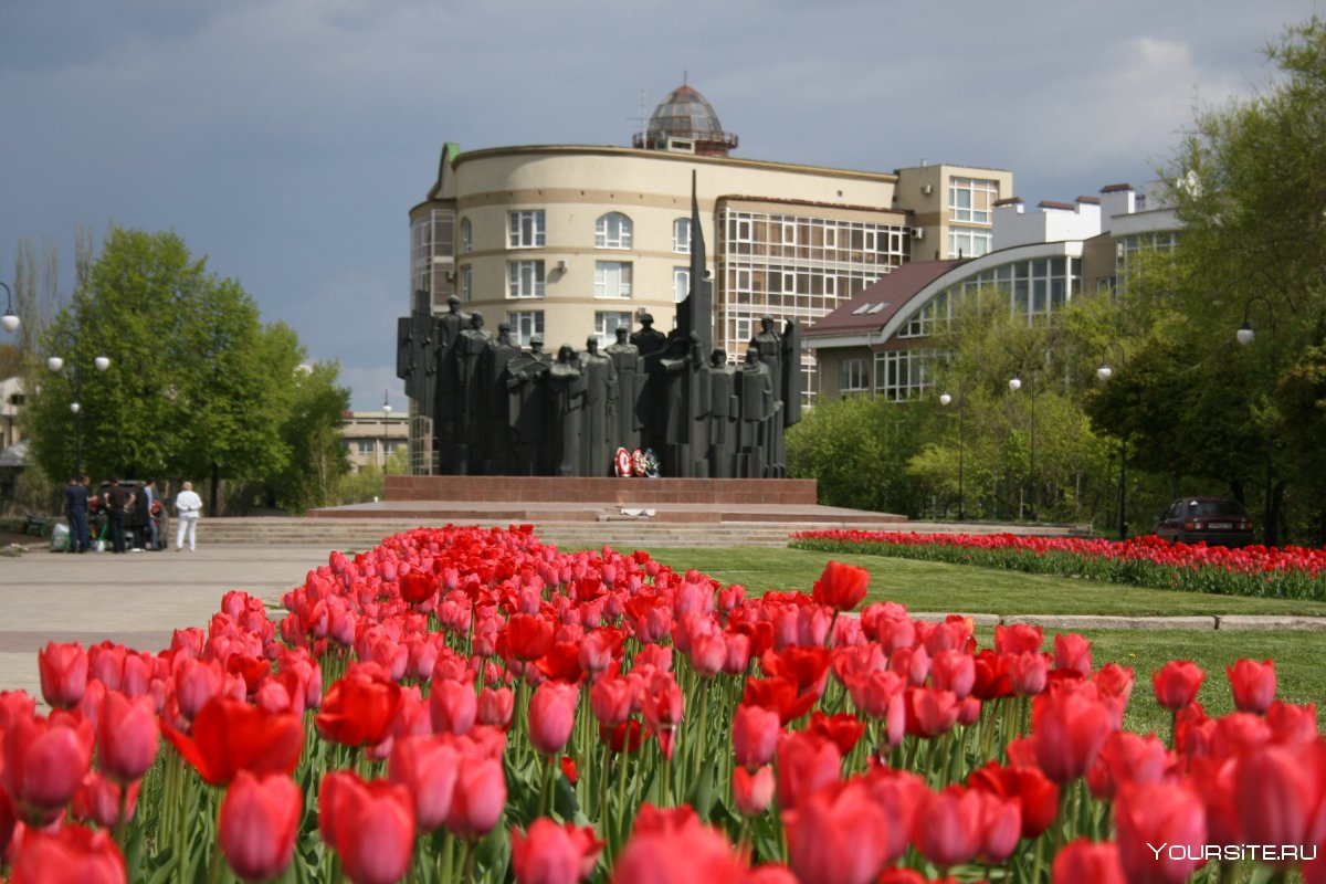 Весна в городе Воронеж