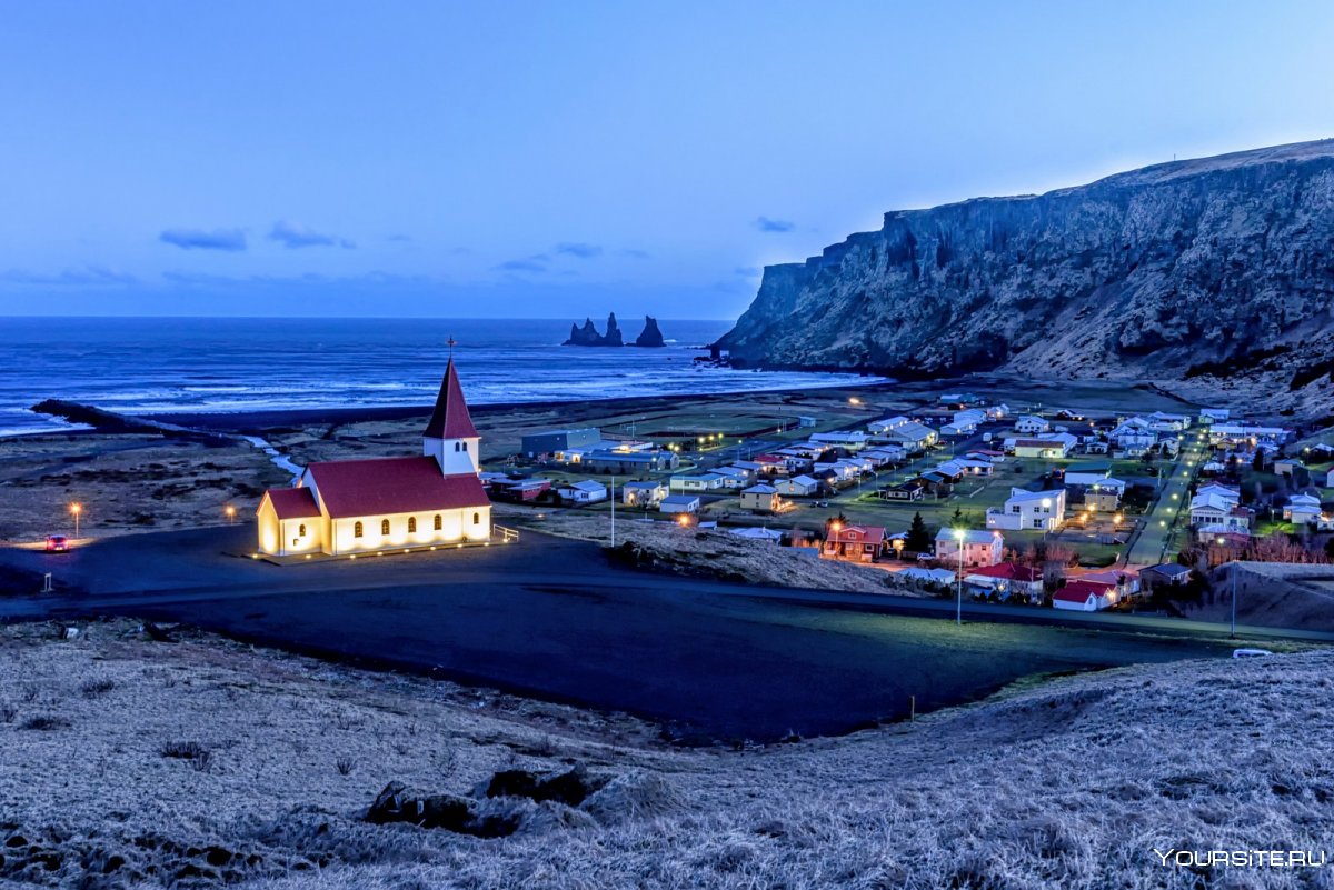 Деревня Вик Исландия