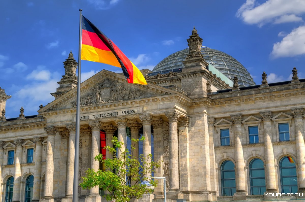 Германия флаг Бундестаг