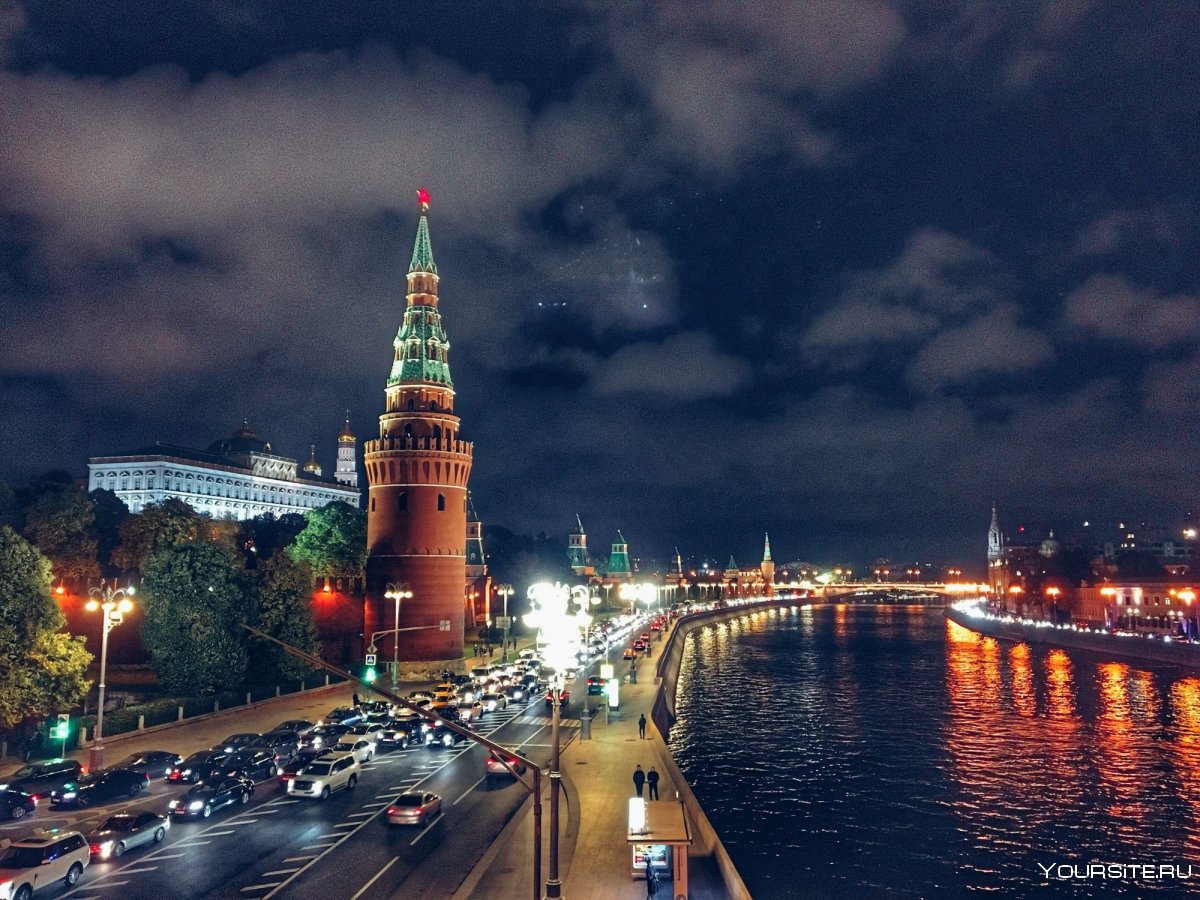 Москва Кремль 4k