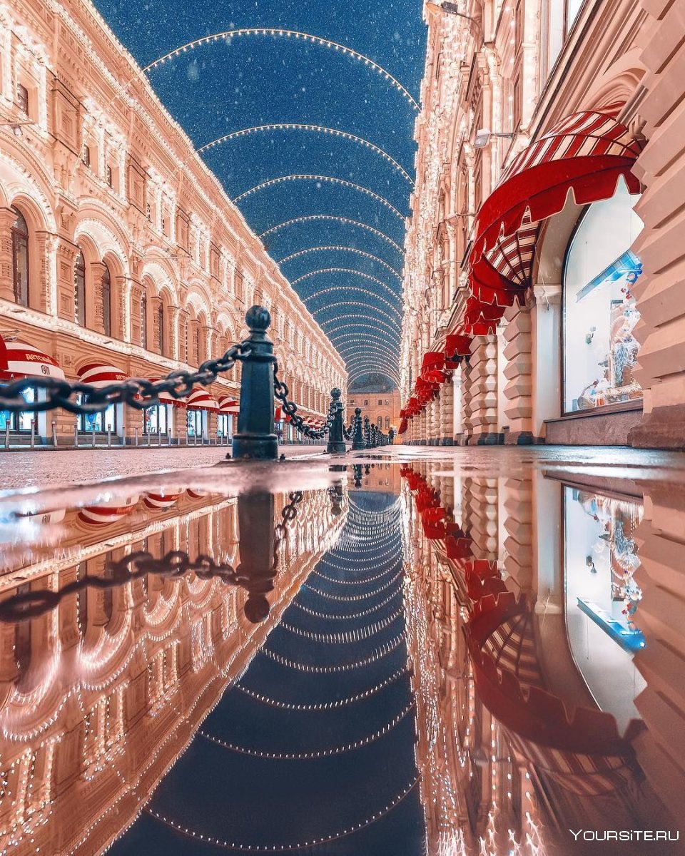 Москва красная площадь ГУМ Москва Сити