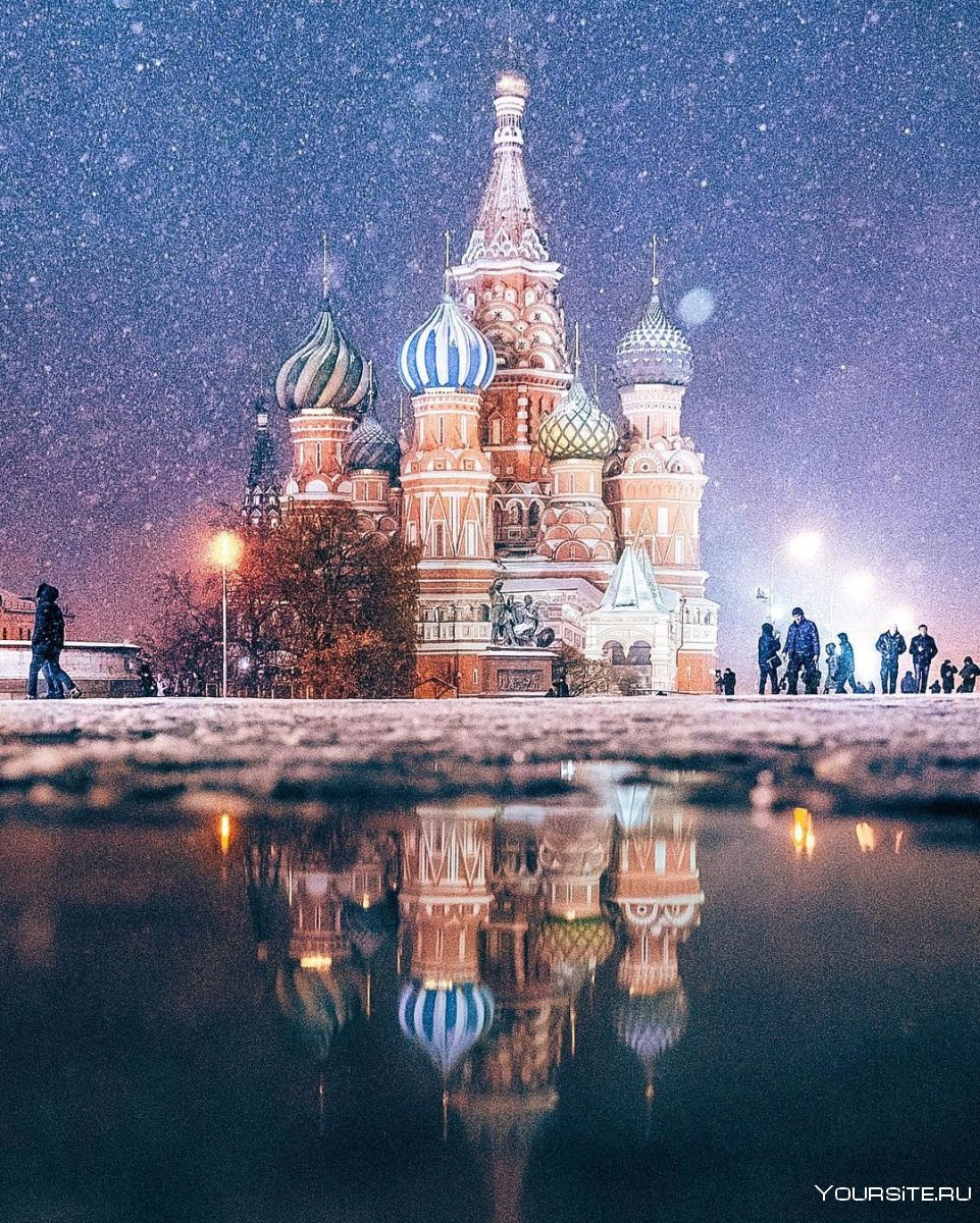 Красивые места в Москве зимой