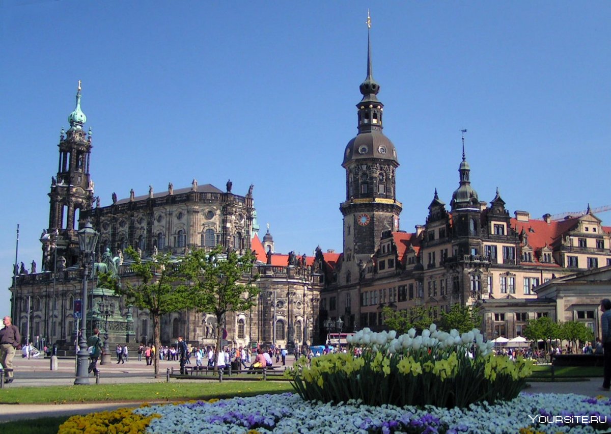 Города Германии Дрезден Цвингер
