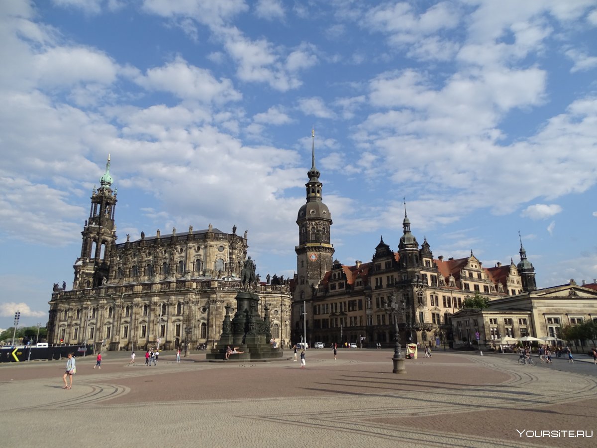 Немецкий город Дрезден